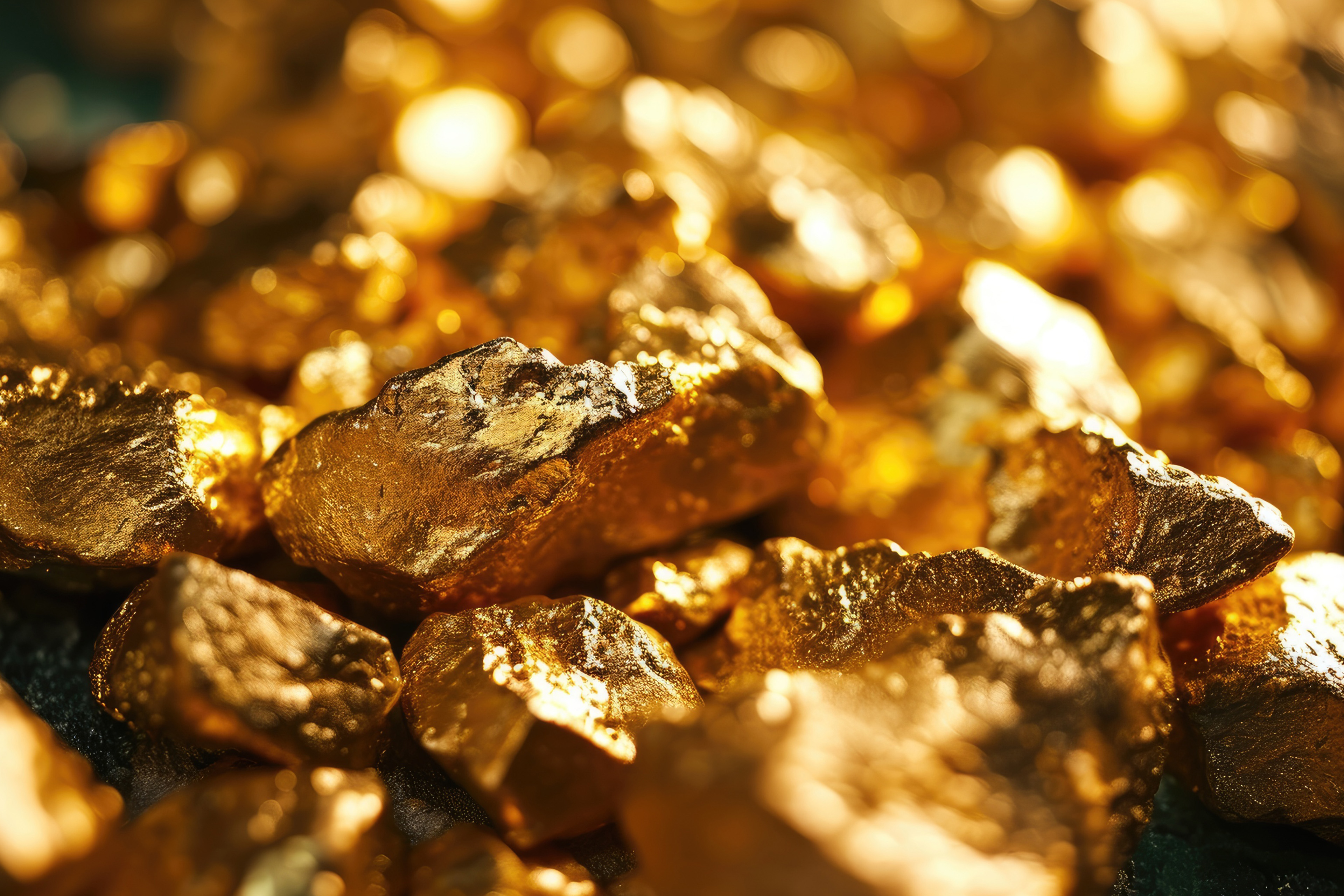 Pedras de ouro